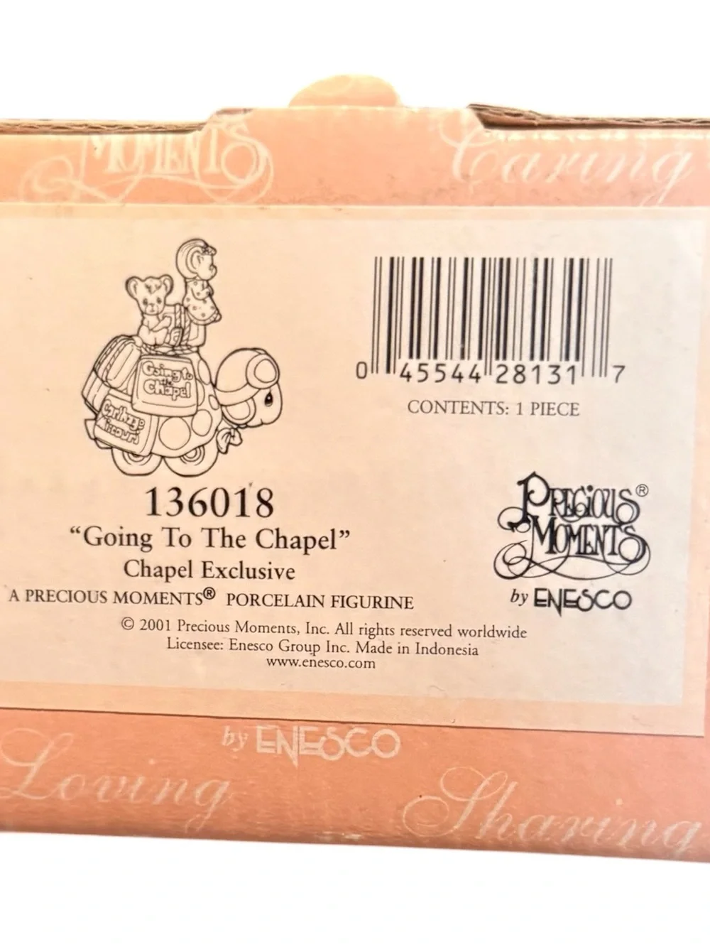 Precious Moments Rare “Going To The Chapel” Figurine With Box